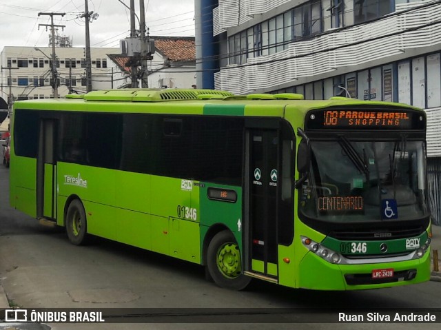 Viação Piauiense 01346 na cidade de Teresina, Piauí, Brasil, por Ruan Silva Andrade. Número da foto: #6912708.