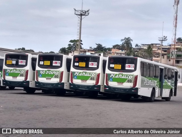 Transportes Planalto 69 na cidade de São João de Meriti, Rio de Janeiro, Brasil, por Carlos Alberto de Oliveira Júnior. ID da foto: 6914190.