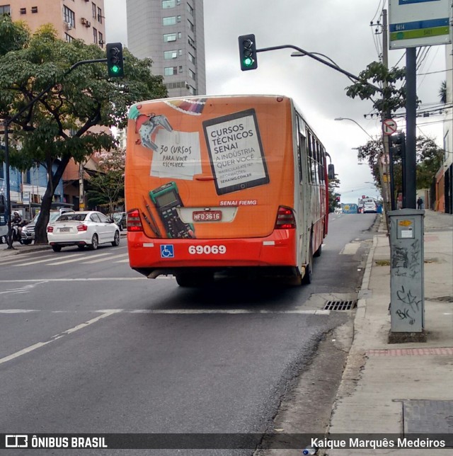 Viação Santa Edwiges 69069 na cidade de Belo Horizonte, Minas Gerais, Brasil, por Kaique Marquês Medeiros . Número da foto: #6915134.