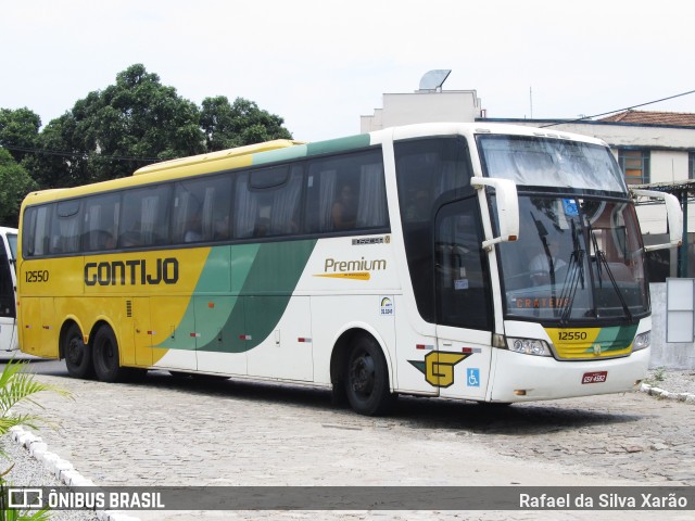 Empresa Gontijo de Transportes 12550 na cidade de Rio de Janeiro, Rio de Janeiro, Brasil, por Rafael da Silva Xarão. ID da foto: 6914913.