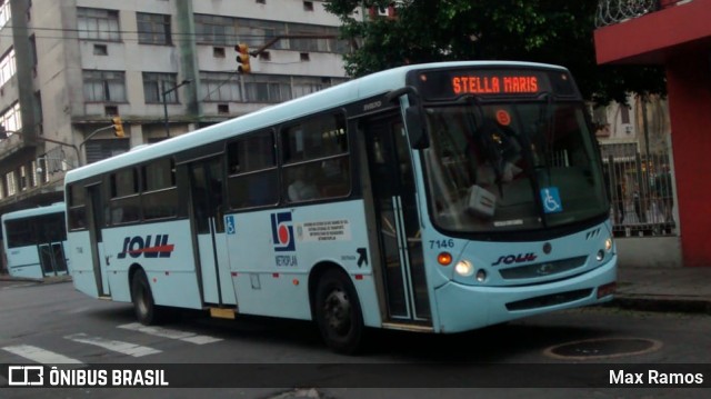 SOUL - Sociedade de Ônibus União Ltda. 7146 na cidade de Porto Alegre, Rio Grande do Sul, Brasil, por Max Ramos. Número da foto: #6913023.