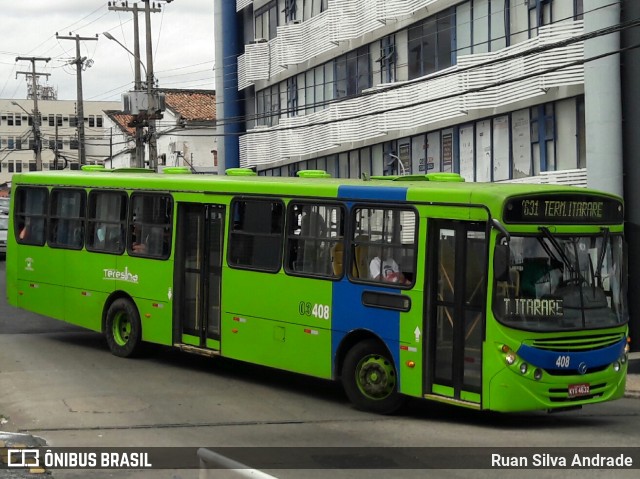 Taguatur - Taguatinga Transporte e Turismo 03408 na cidade de Teresina, Piauí, Brasil, por Ruan Silva Andrade. ID da foto: 6912703.