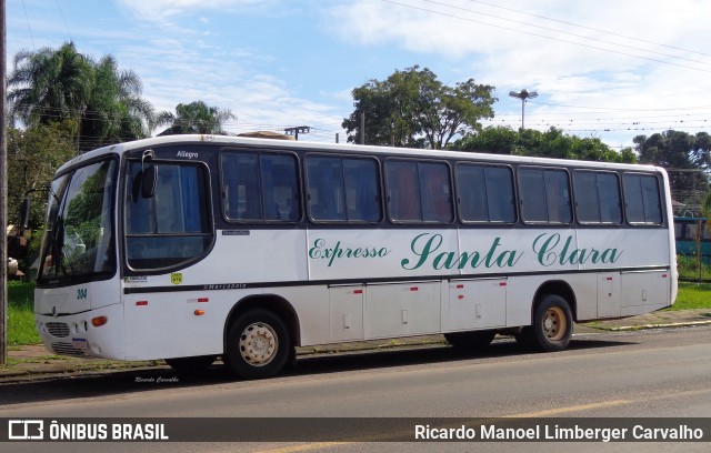 Expresso Santa Clara 204 na cidade de Santa Cruz do Sul, Rio Grande do Sul, Brasil, por Ricardo Manoel Limberger Carvalho. Número da foto: #6912459.