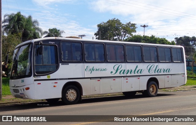 Expresso Santa Clara 204 na cidade de Santa Cruz do Sul, Rio Grande do Sul, Brasil, por Ricardo Manoel Limberger Carvalho. ID da foto: 6912459.