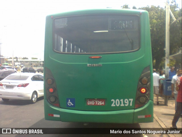 OT Trans - Ótima Salvador Transportes 20197 na cidade de Salvador, Bahia, Brasil, por Mario dos Santos Nogueira Junior. ID da foto: 6913320.