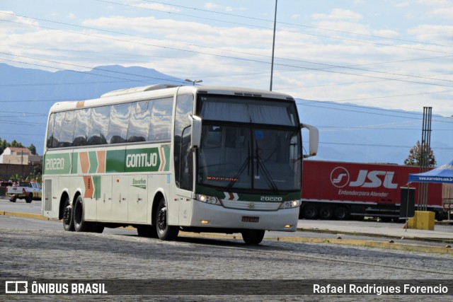 Empresa Gontijo de Transportes 20220 na cidade de Roseira, São Paulo, Brasil, por Rafael Rodrigues Forencio. ID da foto: 6916261.