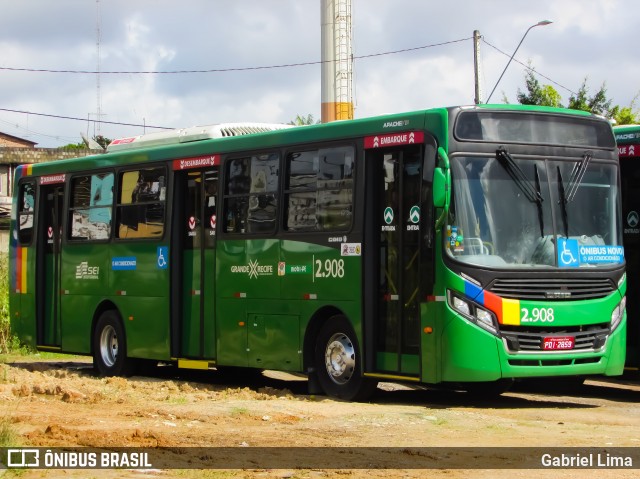 Mobibrasil São Lourenço >>> Mobi-PE 2.908 na cidade de Camaragibe, Pernambuco, Brasil, por Gabriel Lima. ID da foto: 6917663.