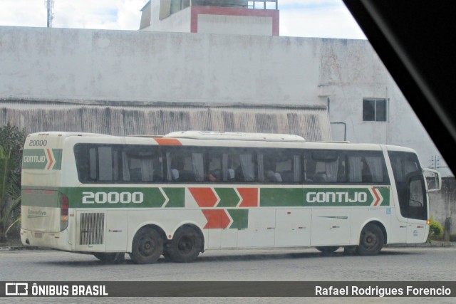Empresa Gontijo de Transportes 20000 na cidade de Eunápolis, Bahia, Brasil, por Rafael Rodrigues Forencio. Número da foto: #6916258.