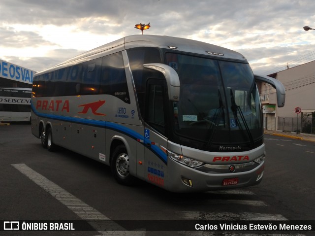 Expresso de Prata 961301 na cidade de Osvaldo Cruz, São Paulo, Brasil, por Carlos Vinicius Estevão Menezes. ID da foto: 6915809.