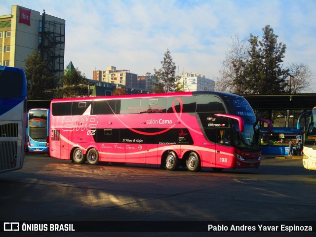 Pullman Eme Bus 198 na cidade de Estación Central, Santiago, Metropolitana de Santiago, Chile, por Pablo Andres Yavar Espinoza. Número da foto: #6918097.