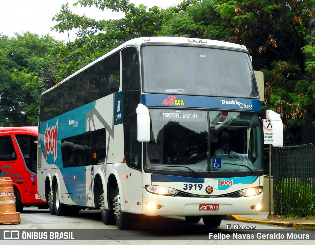 Auto Viação 1001 2816 na cidade de São Paulo, São Paulo, Brasil, por Felipe Navas Geraldo Moura . Número da foto: #6919040.