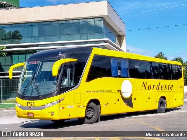 Viação Nordeste 1720 na cidade de Fortaleza, Ceará, Brasil, por Marcio Cavalcante. Número da foto: #6919871.