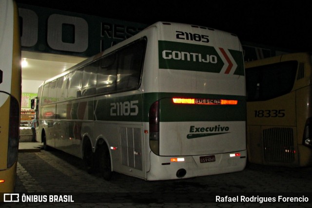 Empresa Gontijo de Transportes 21185 na cidade de São Mateus, Espírito Santo, Brasil, por Rafael Rodrigues Forencio. Número da foto: #6918072.
