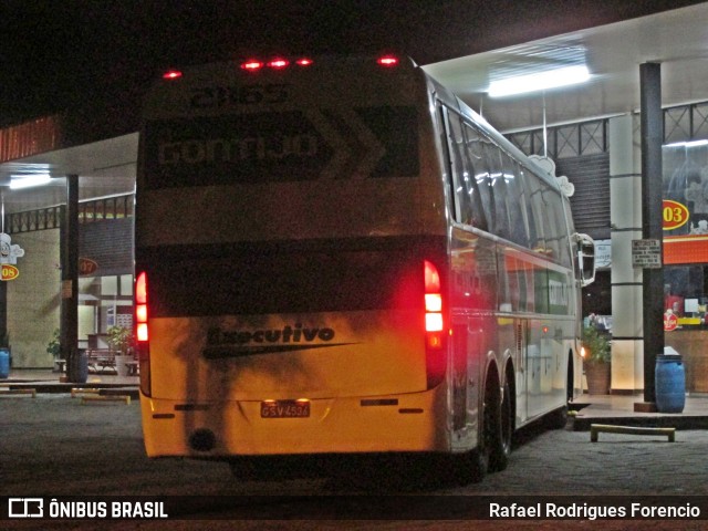 Empresa Gontijo de Transportes 21165 na cidade de Vitória da Conquista, Bahia, Brasil, por Rafael Rodrigues Forencio. ID da foto: 6918068.