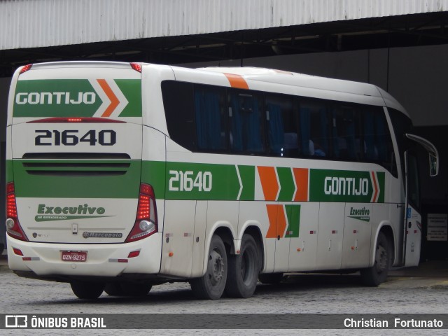 Empresa Gontijo de Transportes 21640 na cidade de Manhuaçu, Minas Gerais, Brasil, por Christian  Fortunato. Número da foto: #6919137.