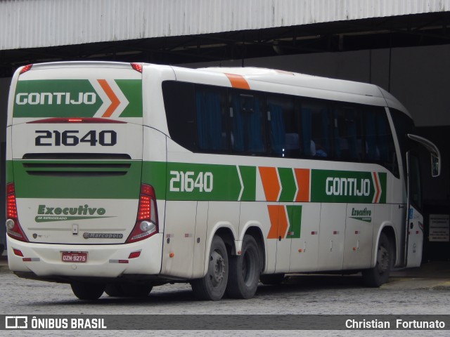 Empresa Gontijo de Transportes 21640 na cidade de Manhuaçu, Minas Gerais, Brasil, por Christian  Fortunato. ID da foto: 6919137.