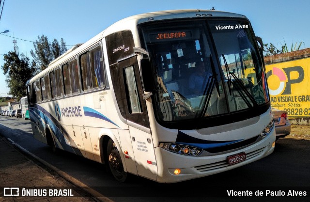 Viação Andrade 8500 na cidade de Araxá, Minas Gerais, Brasil, por Vicente de Paulo Alves. ID da foto: 6919162.