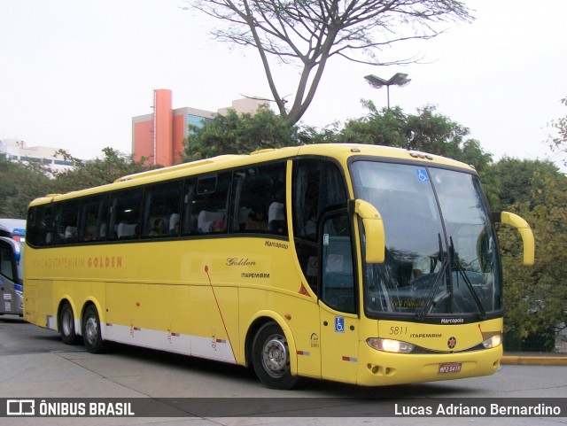 Viação Itapemirim 5811 na cidade de São Paulo, São Paulo, Brasil, por Lucas Adriano Bernardino. Número da foto: #6918156.