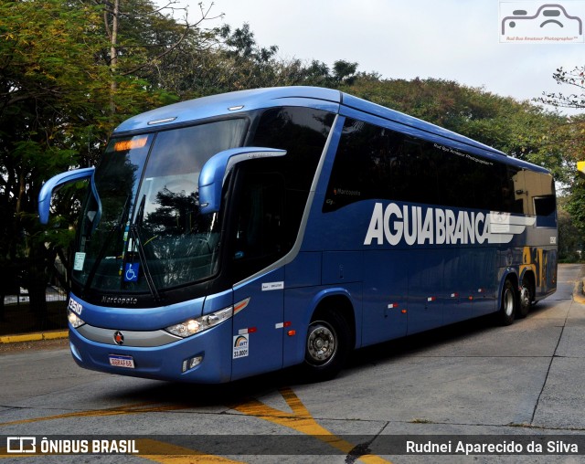 Viação Águia Branca 13510 na cidade de São Paulo, São Paulo, Brasil, por Rudnei Aparecido da Silva. Número da foto: #6920273.