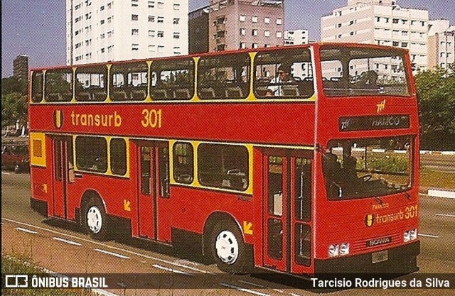 Transurb EBTU 301 na cidade de Goiânia, Goiás, Brasil, por Tarcisio Rodrigues da Silva. Número da foto: #6921679.