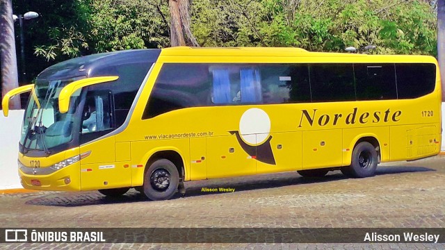 Viação Nordeste 1720 na cidade de Fortaleza, Ceará, Brasil, por Alisson Wesley. Número da foto: #6922836.