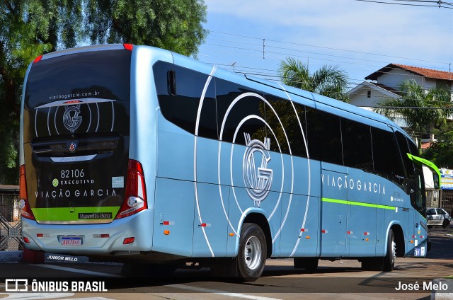 Viação Garcia 82106 na cidade de Maringá, Paraná, Brasil, por José Melo. Número da foto: #6922079.