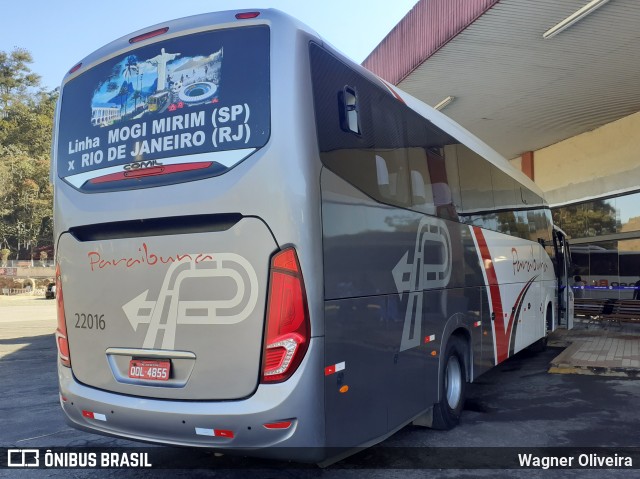 Paraibuna Transportes 22016 na cidade de Juiz de Fora, Minas Gerais, Brasil, por Wagner Oliveira. ID da foto: 6921634.