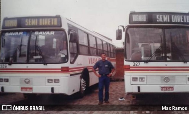 Empresa de Transporte Coletivo Viamão 326 na cidade de Viamão, Rio Grande do Sul, Brasil, por Max Ramos. ID da foto: 6920845.