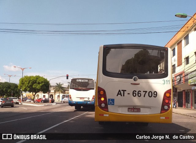 Empresa de Transportes Nova Marambaia AT-66709 na cidade de Belém, Pará, Brasil, por Carlos Jorge N.  de Castro. Número da foto: #6920928.