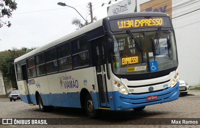 Empresa de Transporte Coletivo Viamão 569 na cidade de Viamão, Rio Grande do Sul, Brasil, por Max Ramos. Número da foto: #6921797.