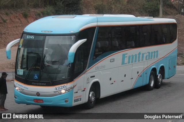 Emtram 4220 na cidade de Volta Redonda, Rio de Janeiro, Brasil, por Douglas Paternezi. Número da foto: #6922082.