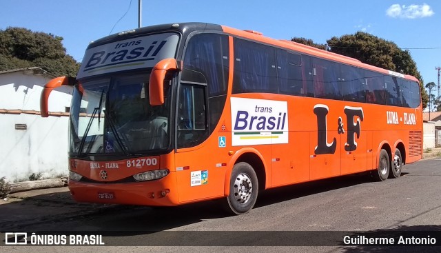 Trans Brasil > TCB - Transporte Coletivo Brasil 812700 na cidade de Araxá, Minas Gerais, Brasil, por Guilherme Antonio. ID da foto: 6924125.