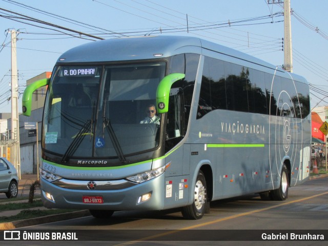 Viação Garcia 8433 na cidade de Londrina, Paraná, Brasil, por Gabriel Brunhara. Número da foto: #6924147.