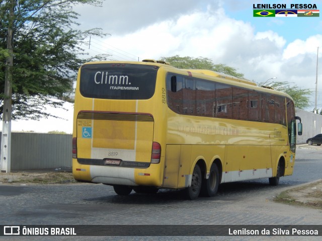 Viação Itapemirim 8819 na cidade de Caruaru, Pernambuco, Brasil, por Lenilson da Silva Pessoa. ID da foto: 6926094.