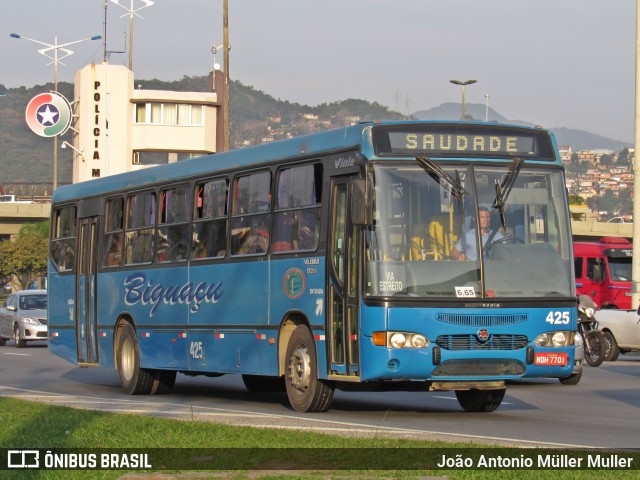 Biguaçu Transportes Coletivos Administração e Participação 425 na cidade de Florianópolis, Santa Catarina, Brasil, por João Antonio Müller Muller. Número da foto: #6926160.