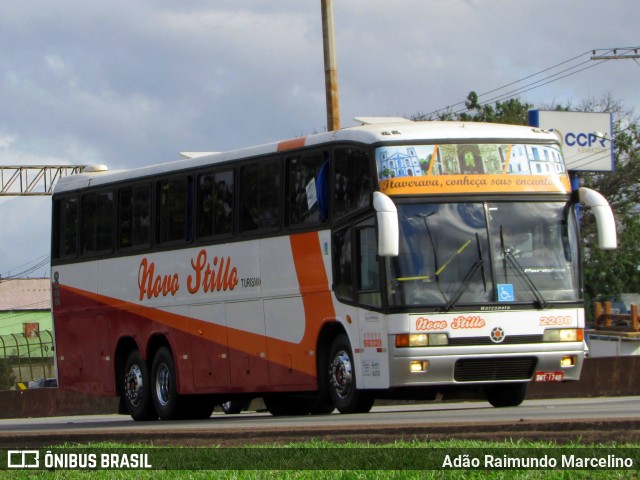 Novo Stillo Turismo 2200 na cidade de Belo Horizonte, Minas Gerais, Brasil, por Adão Raimundo Marcelino. ID da foto: 6925863.