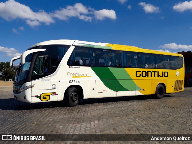 Empresa Gontijo de Transportes 7015 na cidade de Vitória da Conquista, Bahia, Brasil, por Anderson Queiroz. ID da foto: 6926475.