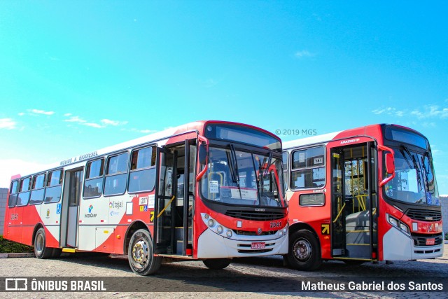 Itajaí Transportes Coletivos 2041 na cidade de Campinas, São Paulo, Brasil, por Matheus Gabriel dos Santos. ID da foto: 6926515.