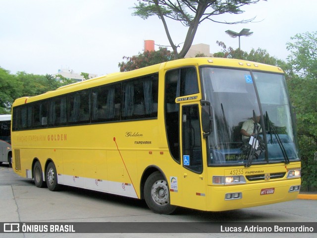 Viação Itapemirim 45255 na cidade de São Paulo, São Paulo, Brasil, por Lucas Adriano Bernardino. ID da foto: 6923969.