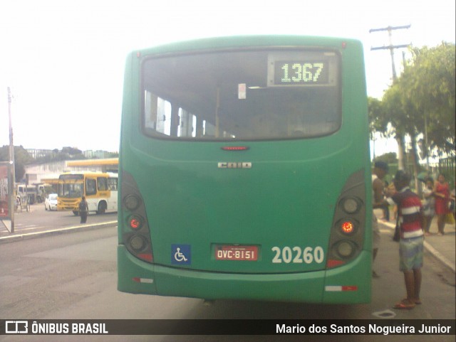 OT Trans - Ótima Salvador Transportes 20260 na cidade de Salvador, Bahia, Brasil, por Mario dos Santos Nogueira Junior. Número da foto: #6925398.