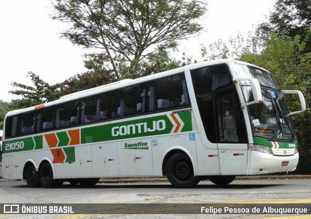 Empresa Gontijo de Transportes 21050 na cidade de São Paulo, São Paulo, Brasil, por Felipe Pessoa de Albuquerque. ID da foto: 6857081.