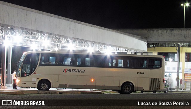 Kaissara - Viação Caiçara 15907 na cidade de Campos dos Goytacazes, Rio de Janeiro, Brasil, por Lucas de Souza Pereira. Número da foto: #6854900.