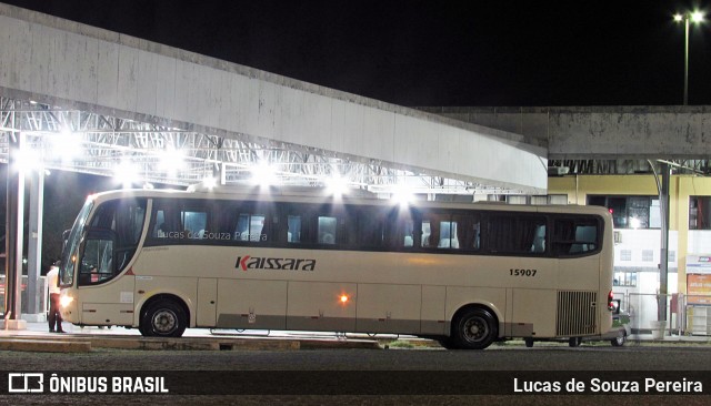 Kaissara - Viação Caiçara 15907 na cidade de Campos dos Goytacazes, Rio de Janeiro, Brasil, por Lucas de Souza Pereira. ID da foto: 6854900.