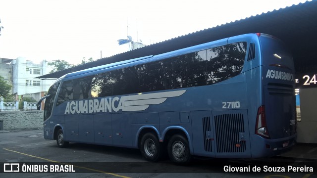 Viação Águia Branca 27110 na cidade de São Mateus, Espírito Santo, Brasil, por Giovani de Souza Pereira. Número da foto: #6855332.