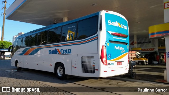 VUSC - Viação União Santa Cruz 4120 na cidade de Joinville, Santa Catarina, Brasil, por Paulinho Sartor. Número da foto: #6856762.