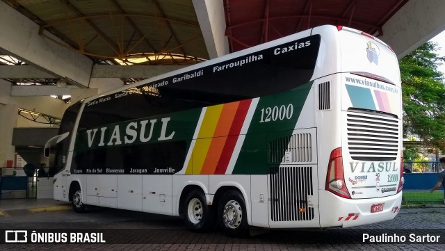 Viasul - Auto Viação Venâncio Aires 12000 na cidade de Joinville, Santa Catarina, Brasil, por Paulinho Sartor. Número da foto: #6856729.
