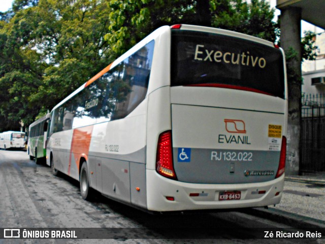 Evanil Transportes e Turismo RJ 132.022 na cidade de Rio de Janeiro, Rio de Janeiro, Brasil, por Zé Ricardo Reis. Número da foto: #6855368.