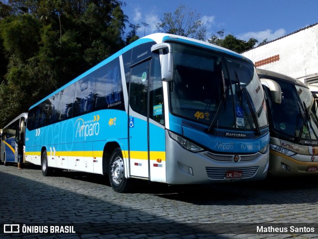 Viação Nossa Senhora do Amparo RJ 186.179 na cidade de Petrópolis, Rio de Janeiro, Brasil, por Matheus Santos. Número da foto: #6854814.