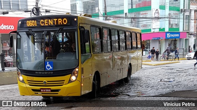 Gidion Transporte e Turismo 11122 na cidade de Joinville, Santa Catarina, Brasil, por Vinicius Petris. ID da foto: 6855121.