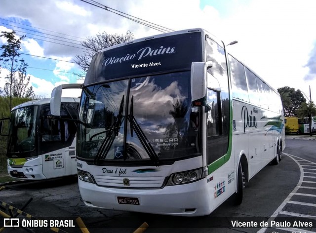 Viação Pains 2600 na cidade de Belo Horizonte, Minas Gerais, Brasil, por Vicente de Paulo Alves. ID da foto: 6855068.